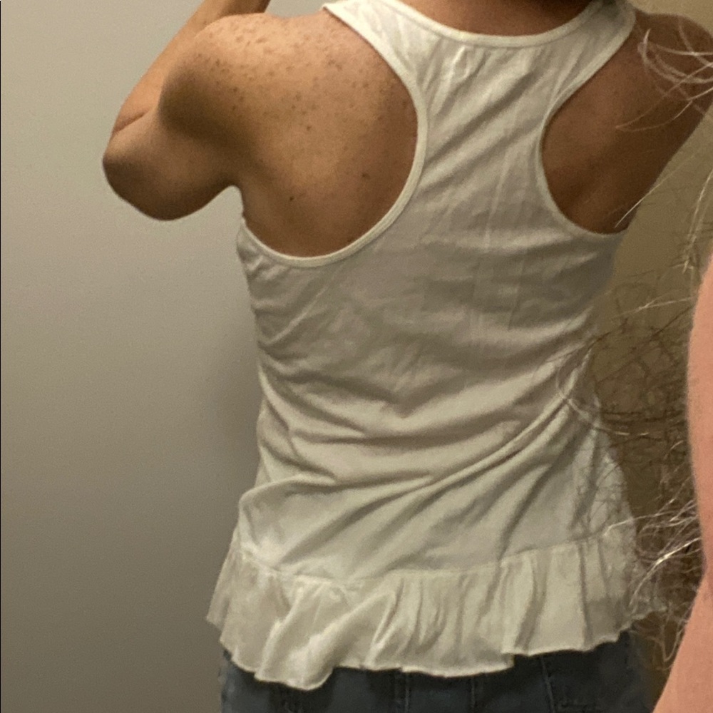 Juicy Couture White Tank with Colorful Graphic - Picture 3 of 9
